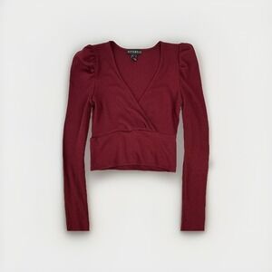 Revamped Women's S Cropped Sweater Y2K Office‎ Siren Punk Goth